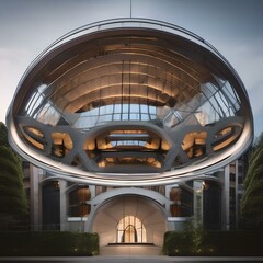 A society within a city protected by a dome, shielded from the harsh environment outside2