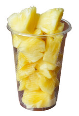 pineapple juice in glass,fruit ผลไม้