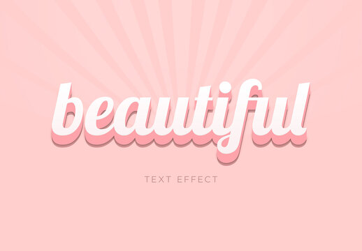 Beautiful Text Effect