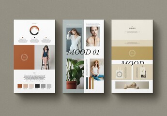 Brand Sheets Layout Presentation Template