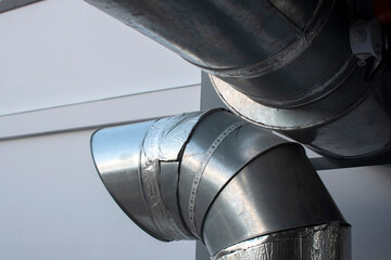 View of a ventilation pipe	
