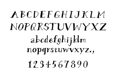 手描き風のアルファベット2