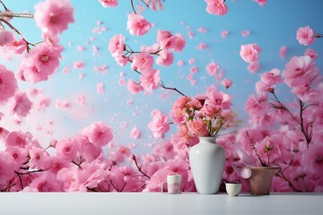 The Splendor of Spring: Vibrant Wallpapers, Abundant Copy Space