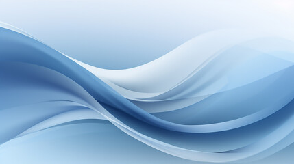 Obraz premium Abstract soft blue wave background. 3d blue background with blue lines curved wavy sparkle with copy space for text. Three-dimensional wave and blue background.