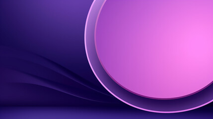 Fototapeta premium purple 3d circle background 