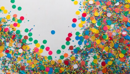 colored confetti