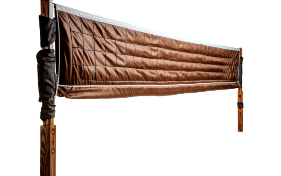 Badminton Sport Net Volley Ball Playing on a White or Clear Surface PNG Transparent Background