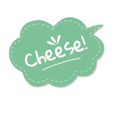 Light green wedding theme sticker. Our Wedding day. Heart-shaped, square, cloud-shaped stickers. ライトグリーンのウェディングテーマのステッカー。 私たちの結婚記念日。 ハート型、四角い、雲型のステッカー。