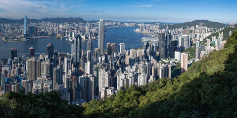 Hong Kong City from the Peak