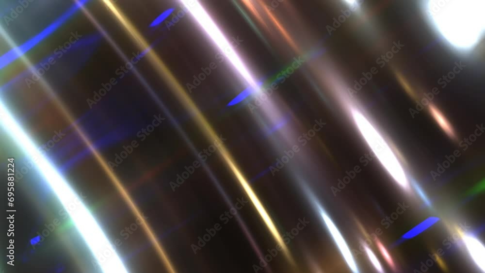 Poster animation of abstract light and glowing rays background