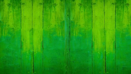 abstract grunge old neon green painted wooden texture wood board background panorama banner
