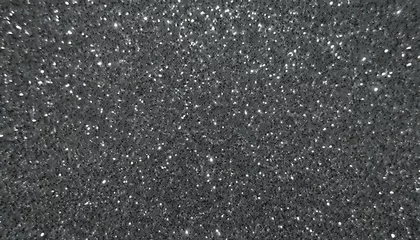 Fototapeten elegant dark gray black glitter sparkle confetti texture christmas abstract background seamless pattern © Dayami