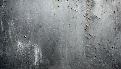 metal texture with scratches and cracks which can be used as a background - obrazy, fototapety, plakaty