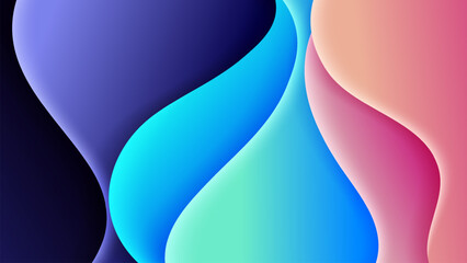 Vector abstract background with dynamic shadow on background.	