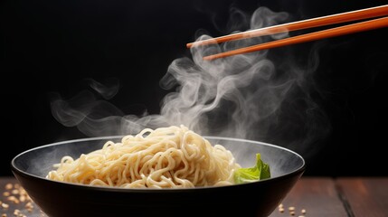 Savor the Flavor: Ramen Noodles and Chopsticks Delight