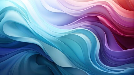 Fototapeta premium Blue Purple Green Gradient Soft Pastel, Background Banner HD, Illustrations , Cartoon style