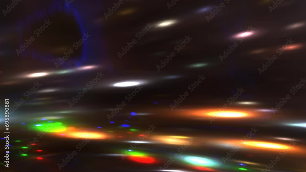 Poster animation of abstract light and glowing rays background