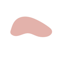 Modern liquid irregular blob shape abstract elements graphic Design. Pink flat style design fluid vector illustration set. 現代の液体の不規則な塊の形状の抽象的な要素のグラフィック デザイン。 ピンクのフラット スタイル デザイン流体ベクトル イラスト セット。