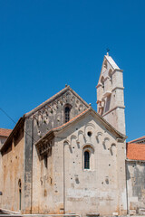 Church of St. John the Baptist (Podróże Starszego Pana) and Cathedral of St. Lawrence (Crkva sv. Petra) Trogir in the state of Split-Dalmatien Croatia
