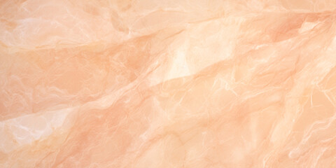 A close up view of a marble wall. Monochrome peach fuzz background.