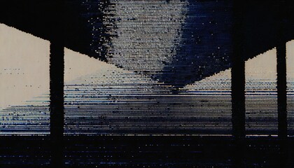 glitch noise static television vfx visual video effects stripes background crt tv screen no signal glitch effect