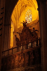 cattedrale di Siviglia - interno