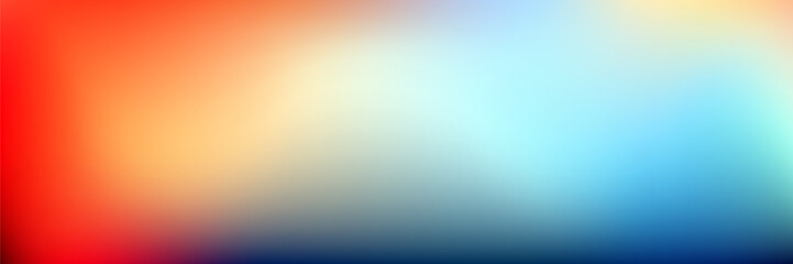 beautiful wide colorful gradient background. EPS 10 vector format.