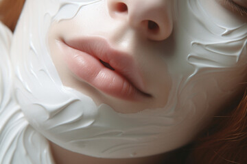 Fototapeta na wymiar Close-Up Shot of a Face Cream