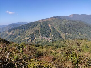 Fototapeta na wymiar Darjeeling view 