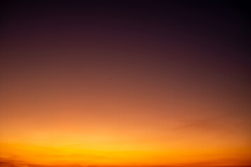 Beautiful , luxury soft gradient orange gold clouds and sunlight on the blue sky perfect for the...
