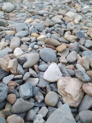 Spread of gravel on rural roads
