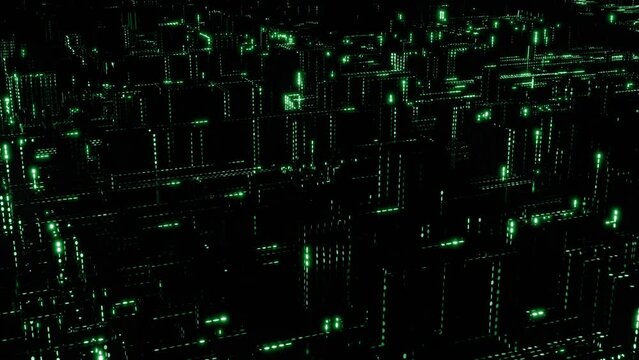 Datentransfer, Matrix, Security, Internet, gr&uuml;n, SSL, Verschl&uuml;sselung, Sicherheit, DSGVO, Internetleitung, Glasfaser, FTTH, Server, Virus, Maleware, Pishing, Viren, Hacking, Backup, bin&auml;r