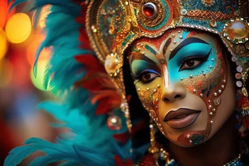 Abwaschbare Fototapete Carnival Rio de Janeiro © Olga