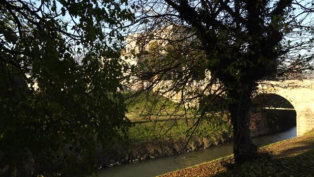 Il castello del Catajo, nei colli euganei. veneto, padova, talia,