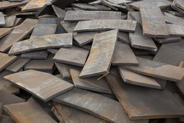 Crop End from Steel Slabs which cast from a continuous casting machine (CCM) 
