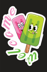 Digital Welcome Sticker