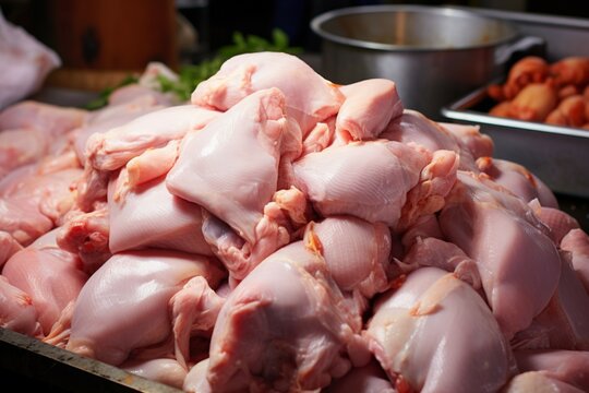 Farm to fork Journey of chicken meat production for consumption
