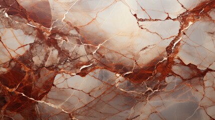 Fototapeta premium Beige Spider Marble Background Brown Streaks, Background Image, Background For Banner, HD