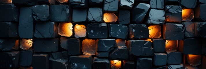 Black Wall Glass Cobblestones Bonded Strong, Background Image, Background For Banner, HD