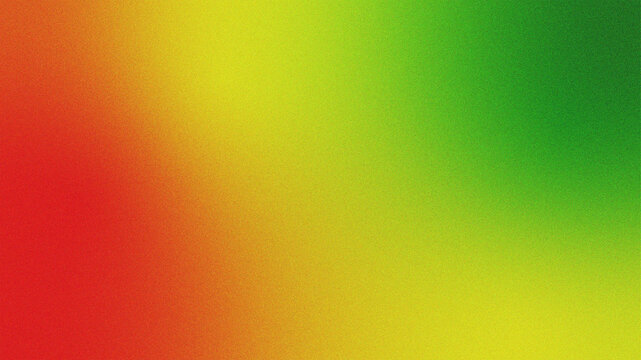 Mesh Gradient with Texture. Red, Green, And Yellow Colors. Abstract Banner. Black History Month, Kwanzaa