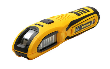 Fototapeta premium Stud Finder Tool Imagery for Precision On a White or Clear Surface PNG Transparent Background.