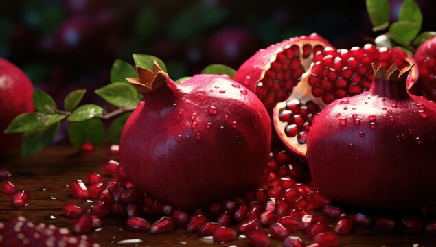 pomegranate has been used for many centuries in traditional medicine