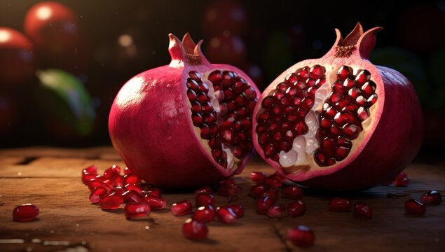 pomegranate has been used for many centuries in traditional medicine