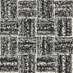 Monochrome Marbled Tile Checked Textured Pattern