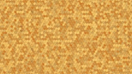 gold Digital abstract background 3D 4K