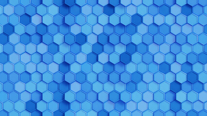 abstract background with hexagon grids. cyber Technology.