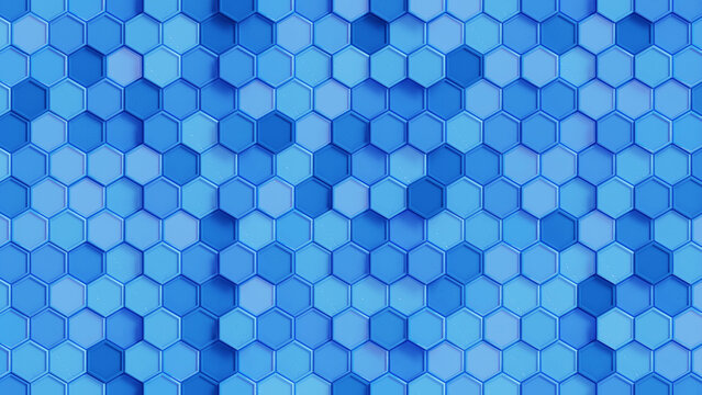 abstract background with hexagon grids. cyber Technology. © Picture Design