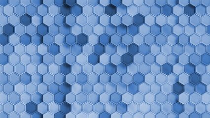 blue hex tile background hexagon