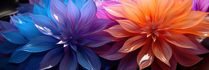 Obraz premium Contemporary Artwork Modern Design Kaleidoscope, Background Image, Background For Banner, HD