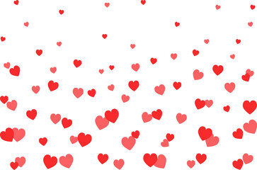 Background with hearts